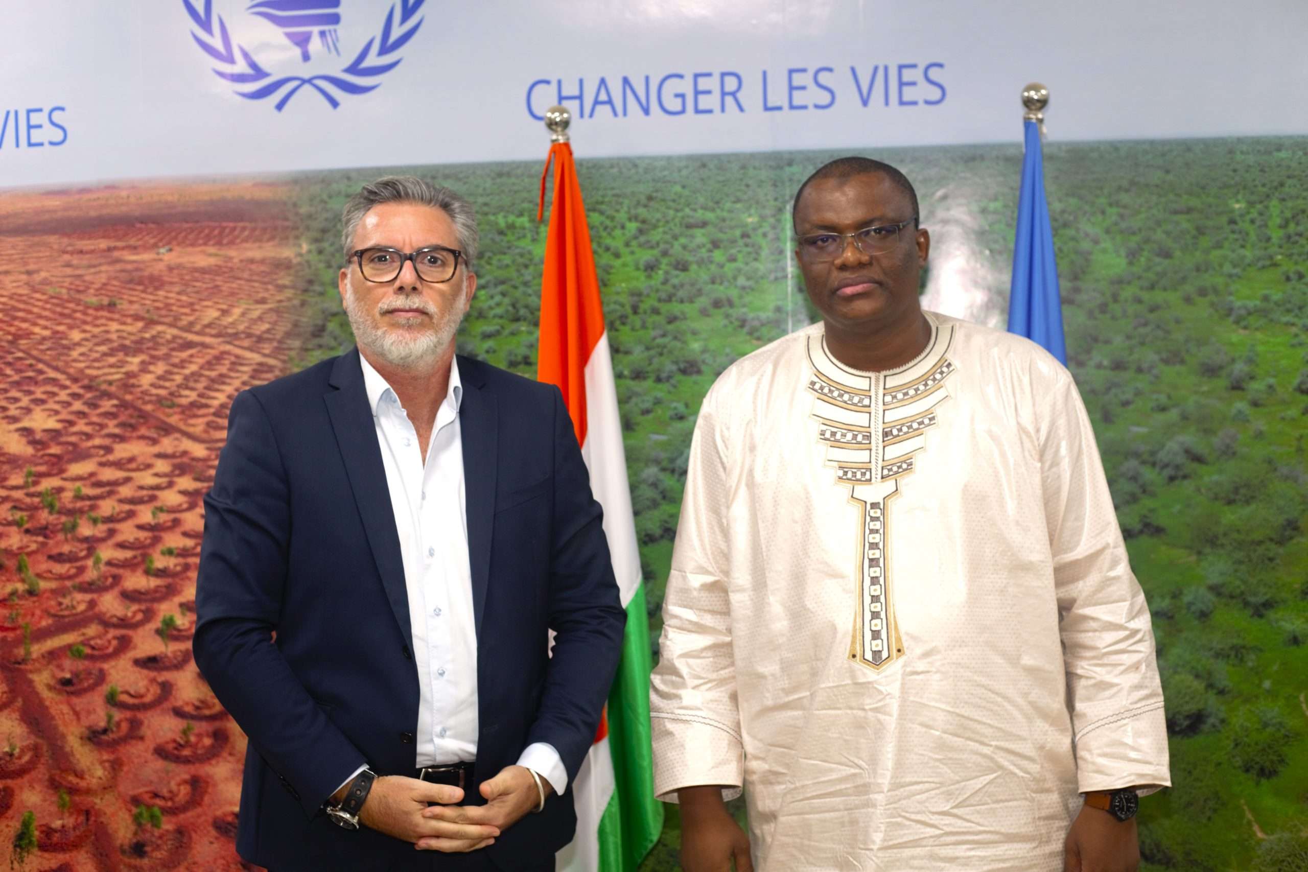 Le Secrétaire Exécutif de la CCRS rencontre le Représentant Pays du Programme Alimentaire Mondial PAM au Niger