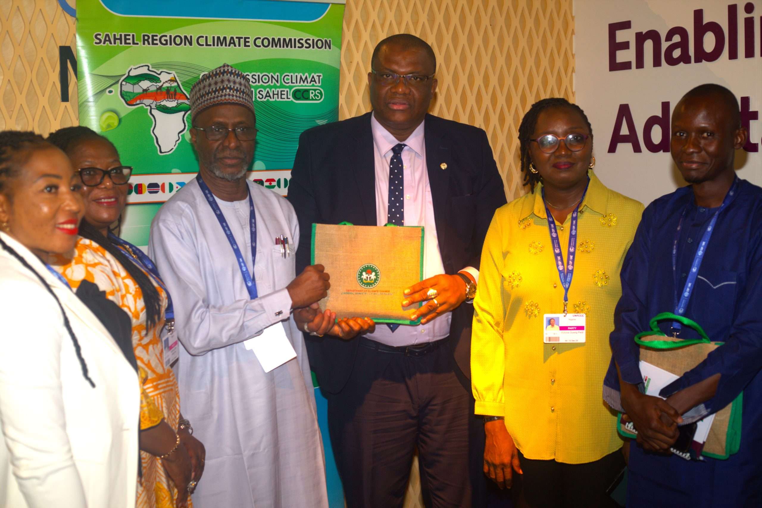 COP 28: Rencontre bilatérale du Secrétaire Exécutif de la CCRS avec le ministre fédéral de l'environnement du Nigeria