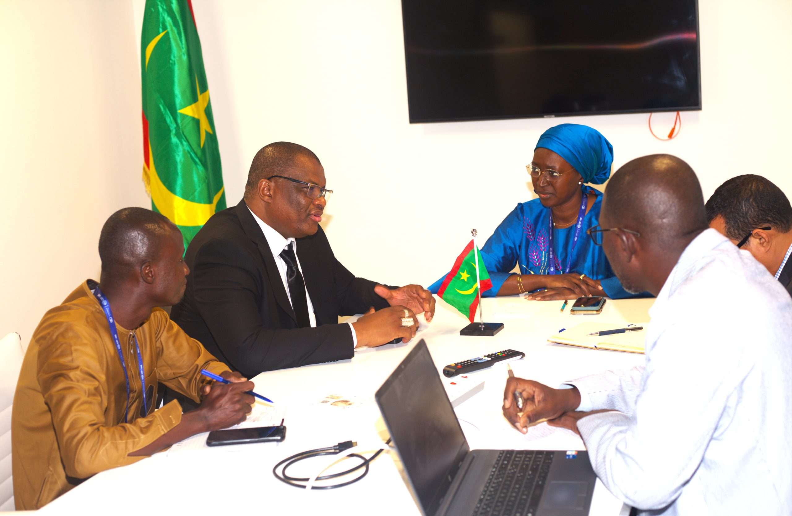 Rencontre bilatérale entre le Secrétaire Exécutif de la CCRS et la Ministre de l’Environnement de la Mauritanie.