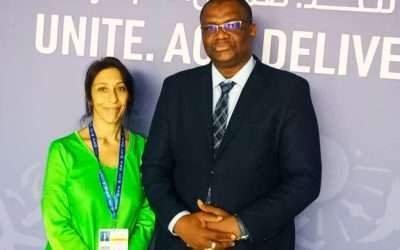 COP 28: Le Secrétaire Exécutif de la CCRS s’entretien avec Directrice Pays de Save The Children Niger à Dubaï