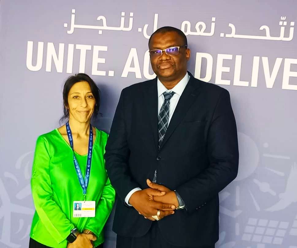 COP 28: Le Secrétaire Exécutif de la CCRS s’entretien avec Directrice Pays de Save The Children Niger à Dubaï
