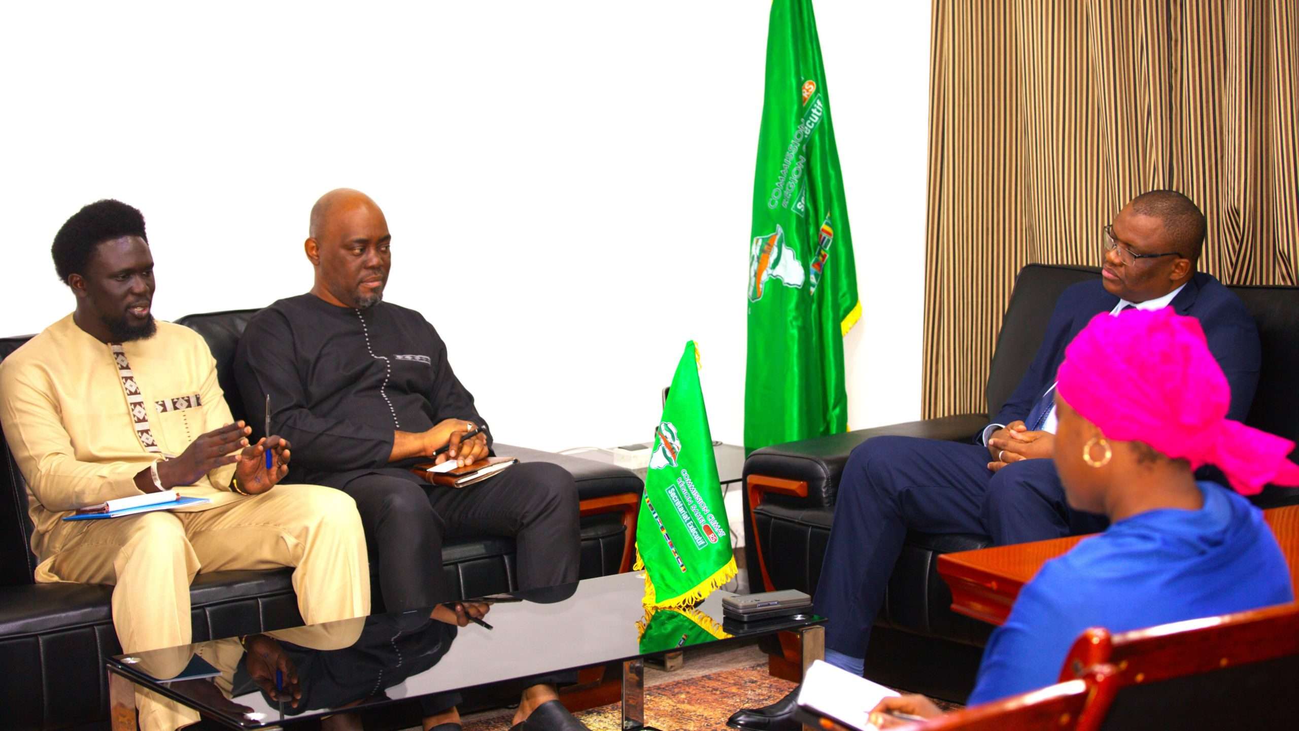 Le Secrétaire Exécutif de la CCRS reçoit le Responsable Partenariats avec le Sahel à l’UNOPS