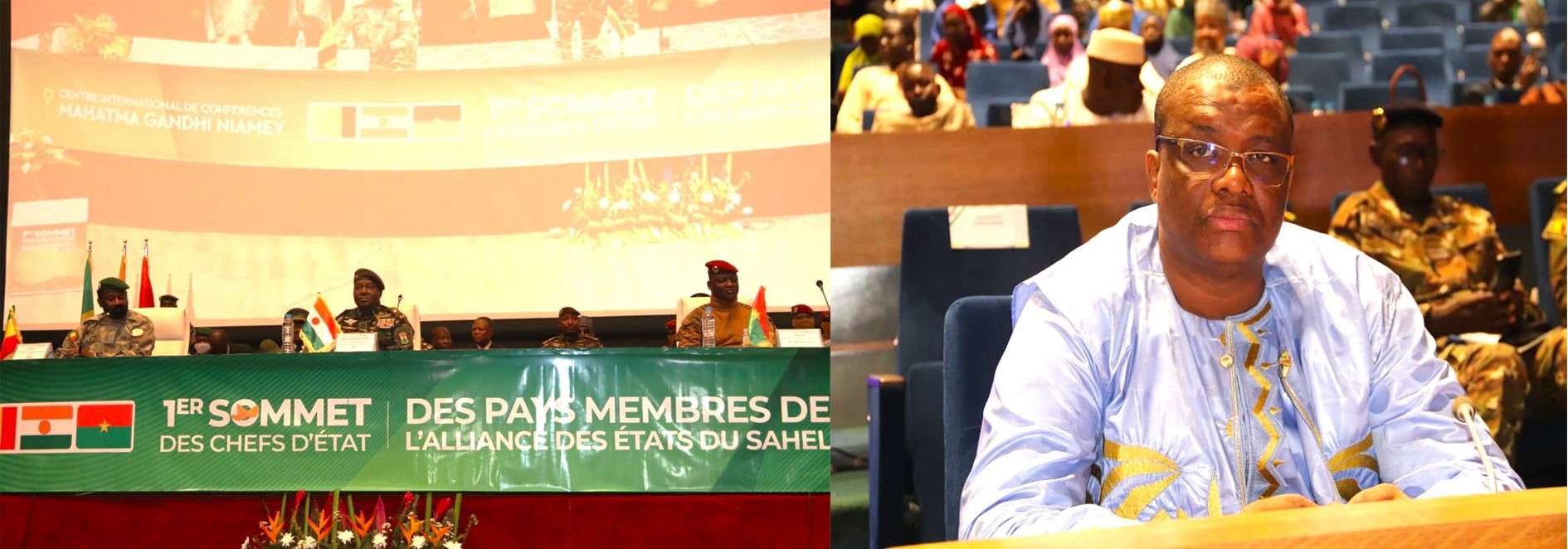 Premier Sommet des Chefs d'Etat de l'Alliance des Etats du Sahel (AES) : Le Secrétaire Exécutif de la CCRS y prend part