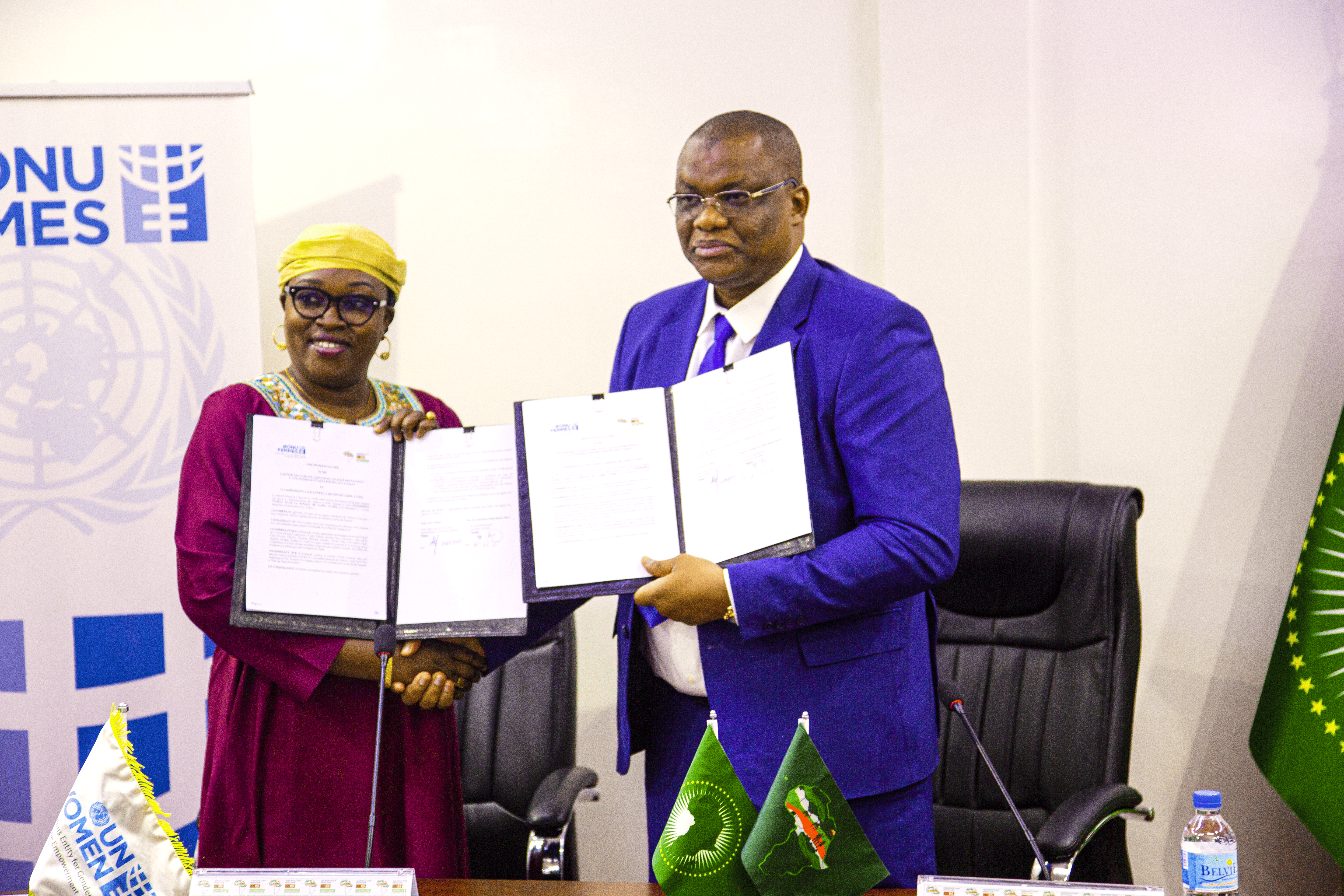 ONU Femmes et la CCRS unissent leurs efforts pour renforcer la résilience climatique et l’autonomisation des femmes et des jeunes au Niger et dans la région du Sahel en général